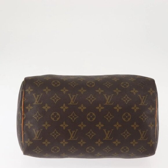 LOUIS VUITTON Monogram Speedy 30 Hand Bag M41526 LV Auth 146662 - Picture 7 of 16